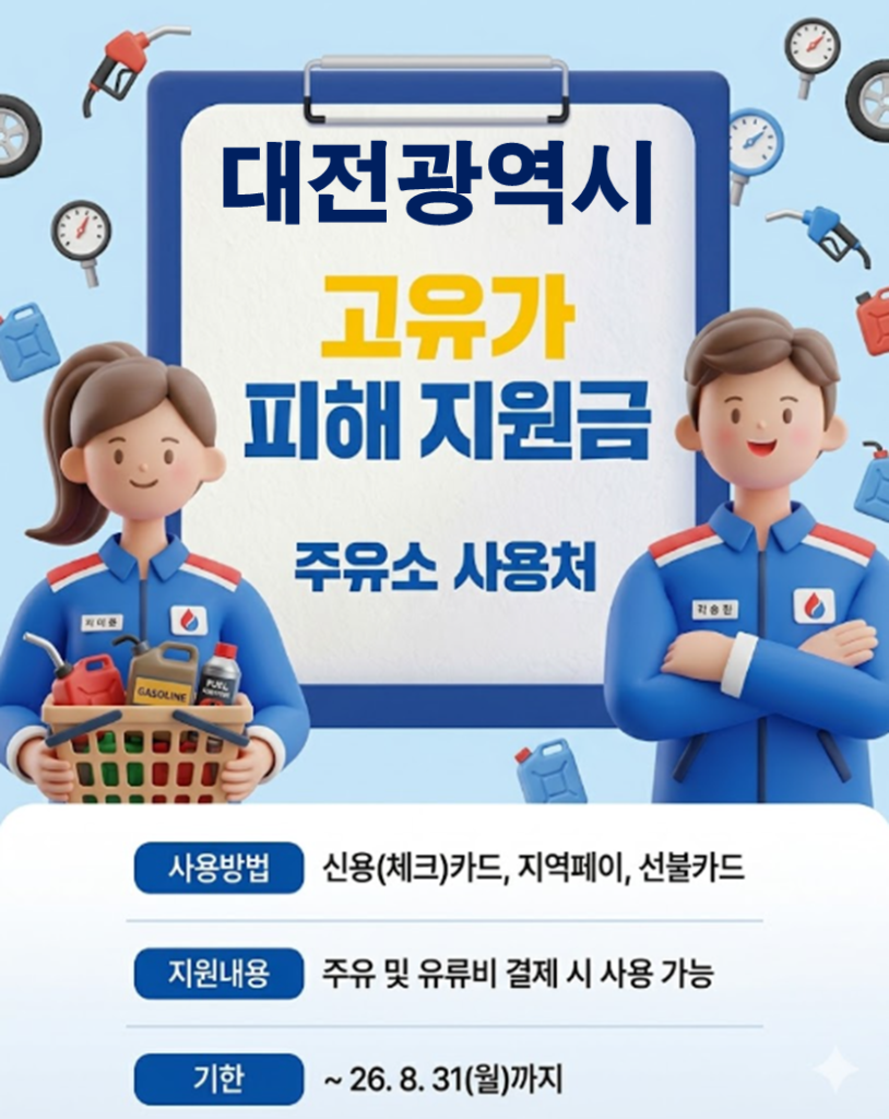 대전 고유가피해지원금 사용가능한 미용실